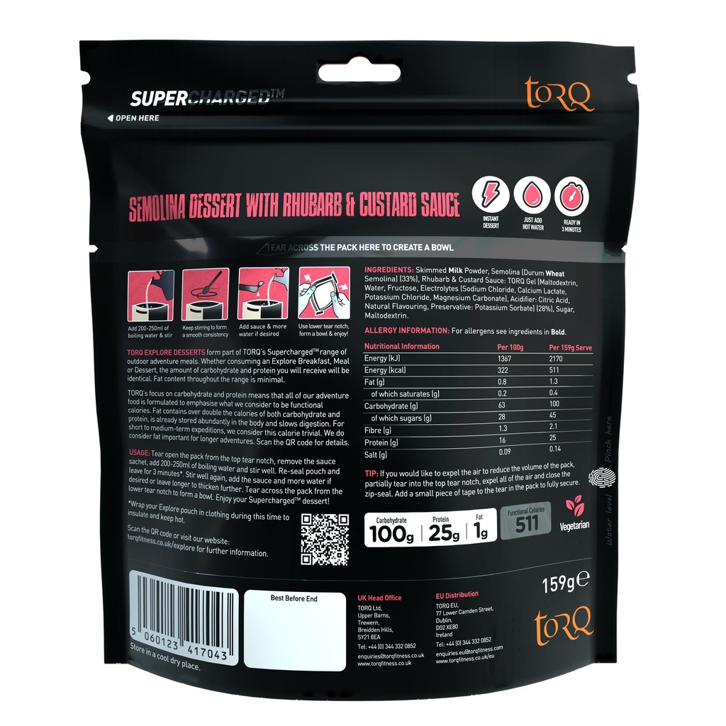 Torq EXPLORE Dessert