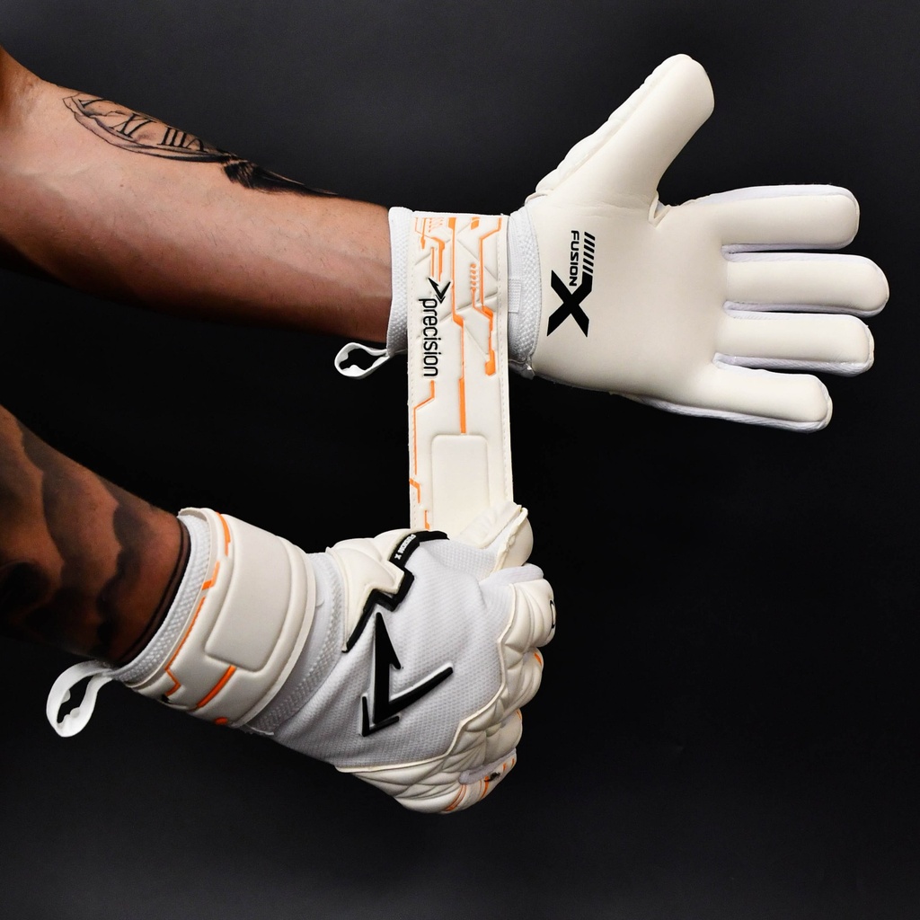 Precision Junior Fusion X Pro Negative Contact Duo GK Gloves