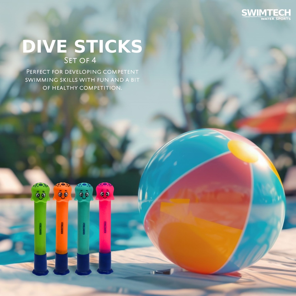 SwimTech Dive Sticks (Set of 4)