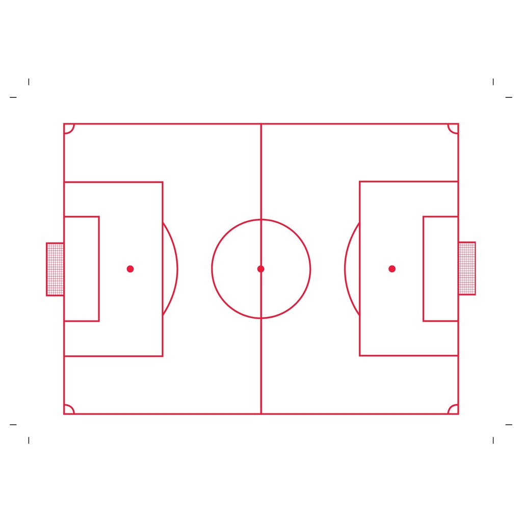 Precision A5 Football Pro-Coach Notepad (Pack 6)