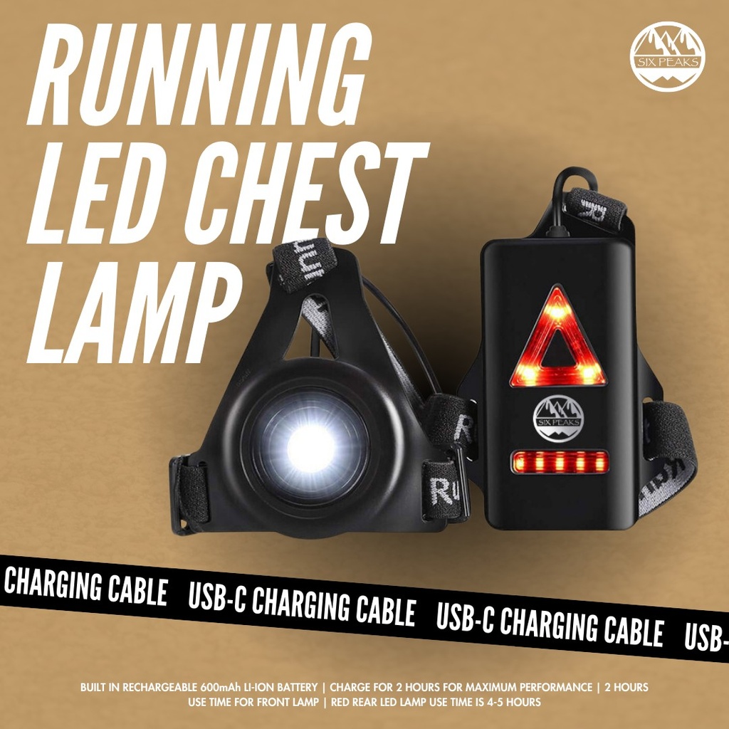 Six Peaks Running LED Chest Lamp