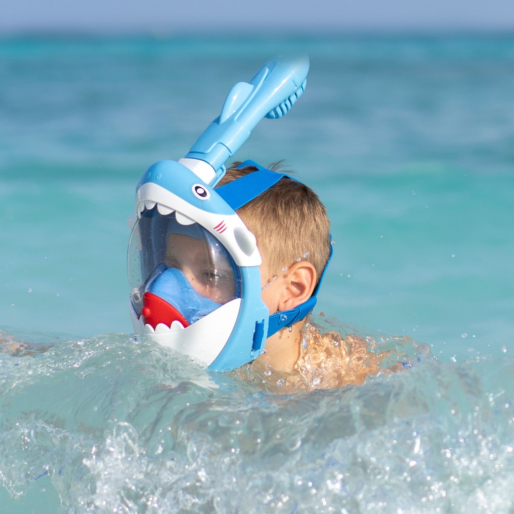 SwimTech Full Face Snorkel Mask - Kids