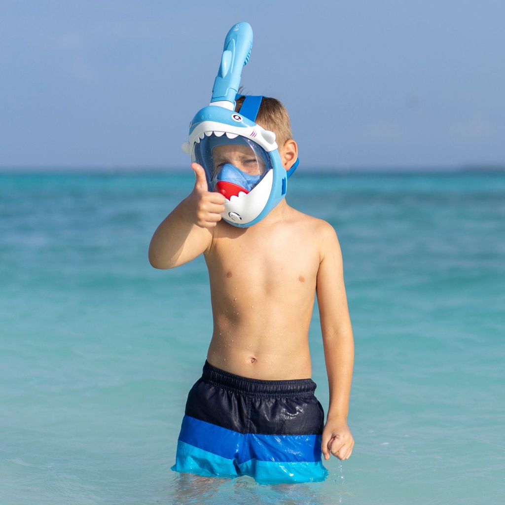 SwimTech Full Face Snorkel Mask - Kids