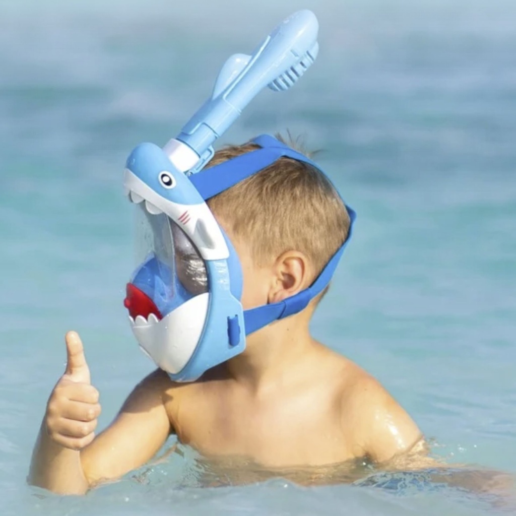 SwimTech Full Face Snorkel Mask - Kids