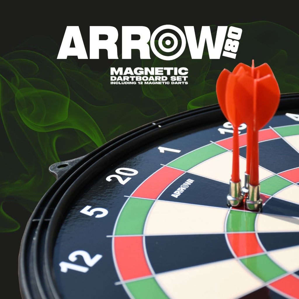 Arrow180 Magnetic Dartboard Set