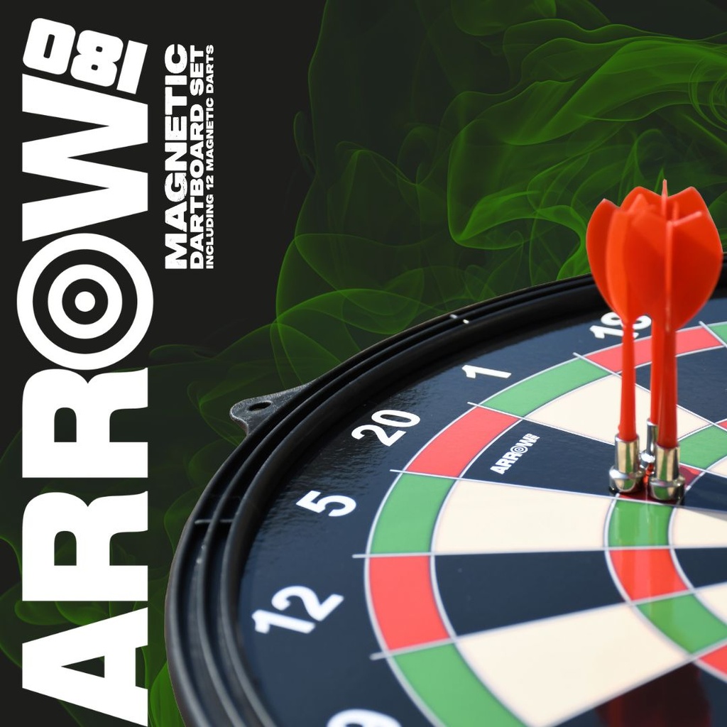 Arrow180 Magnetic Dartboard Set