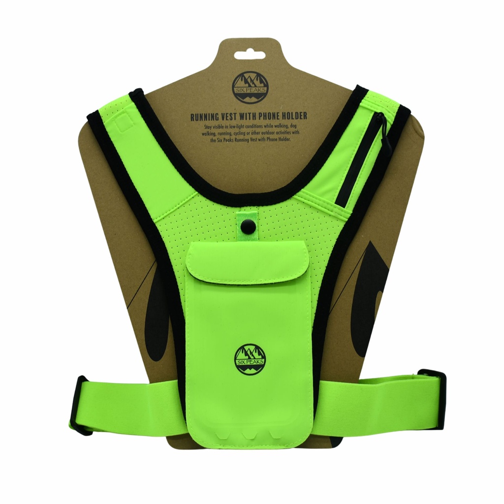 Six Peaks Running Vest with Phone Holder