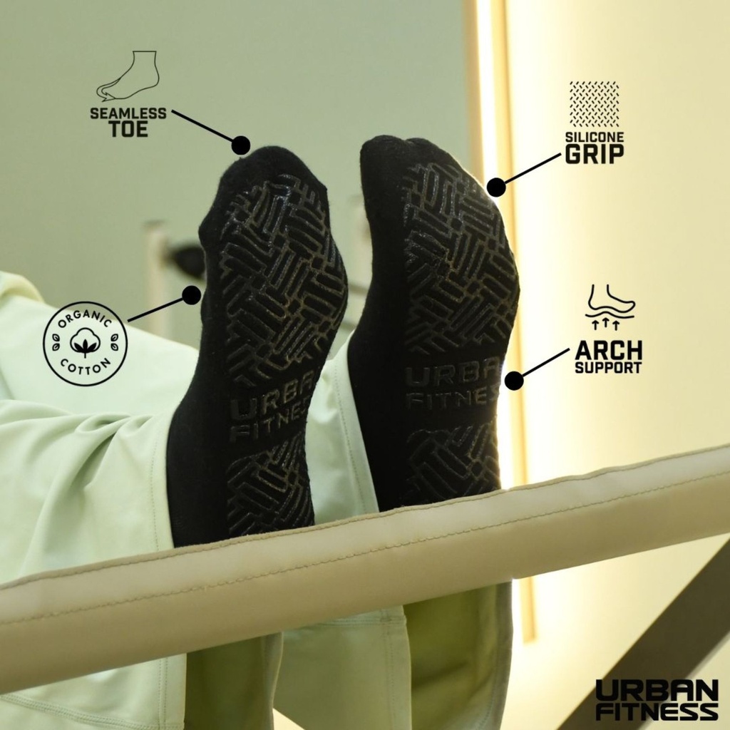 Urban Fitness Junior Yoga Pilates Fitness Low Rise Grip Socks