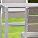 SAC Deluxe Brushed Nickel 5pc Bar Set