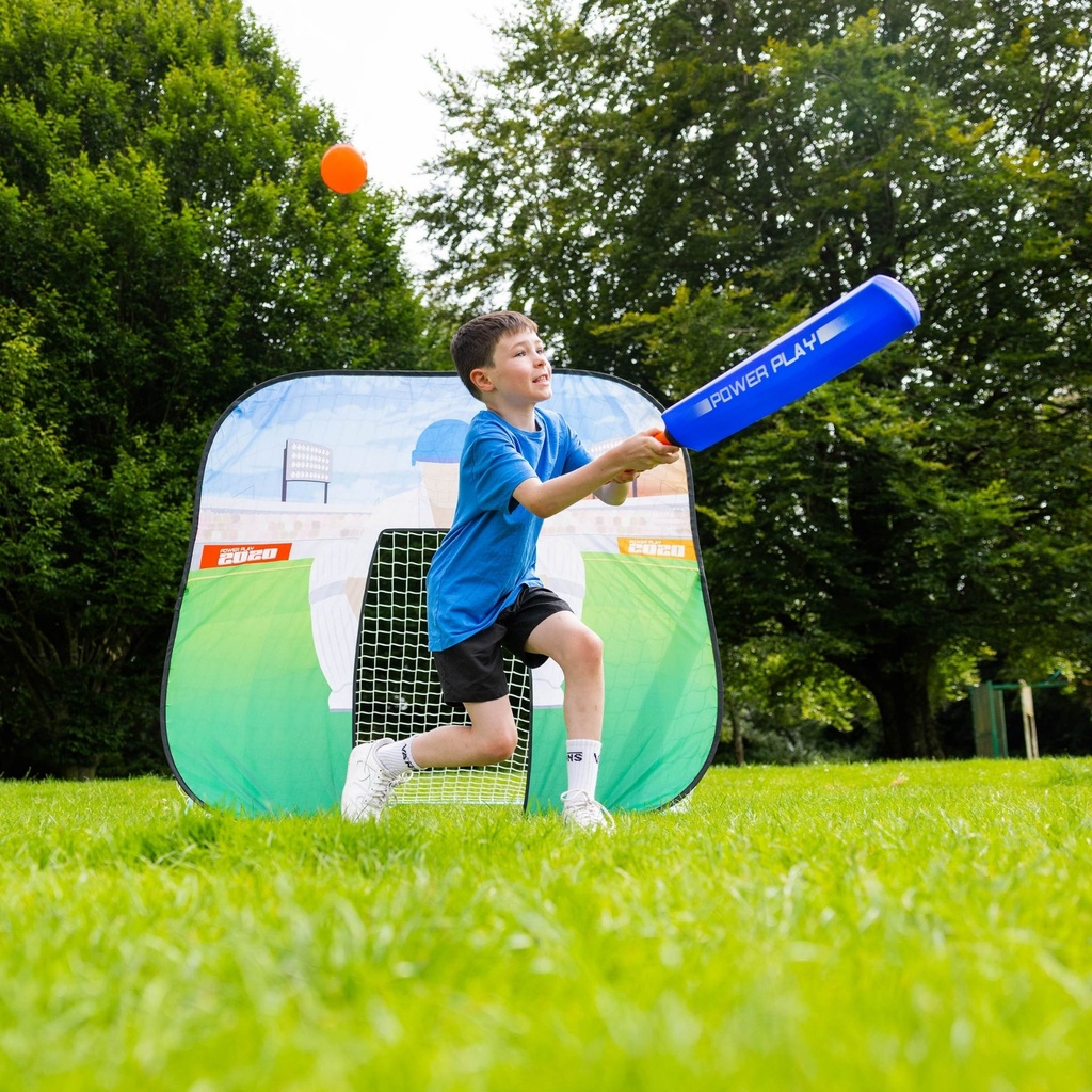 PowerPlay 2 In 1 Pop Up Goal & Wicket Keeper
