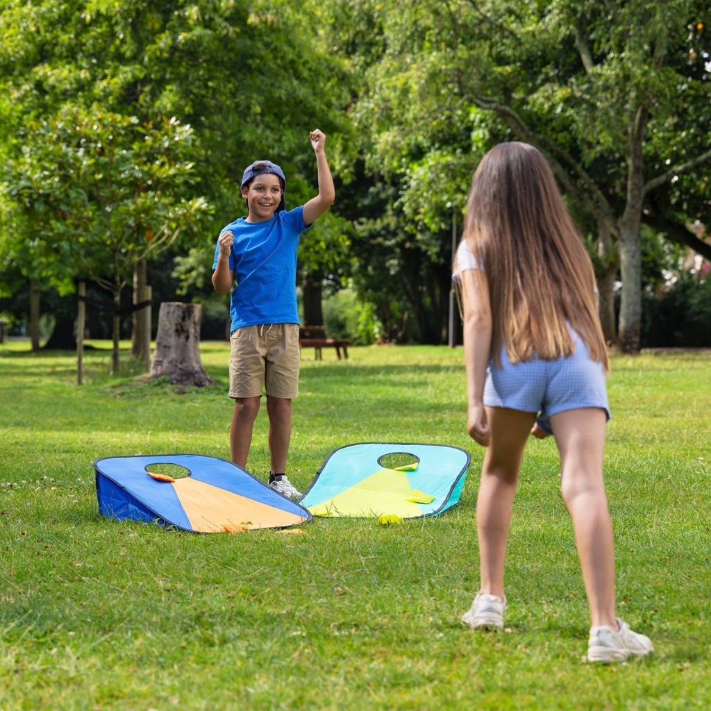 Toyrific Pop-Up Cornhole Set