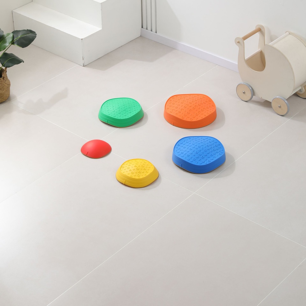 Toyfinity Sensory Stepping Stones 5 Piece Set