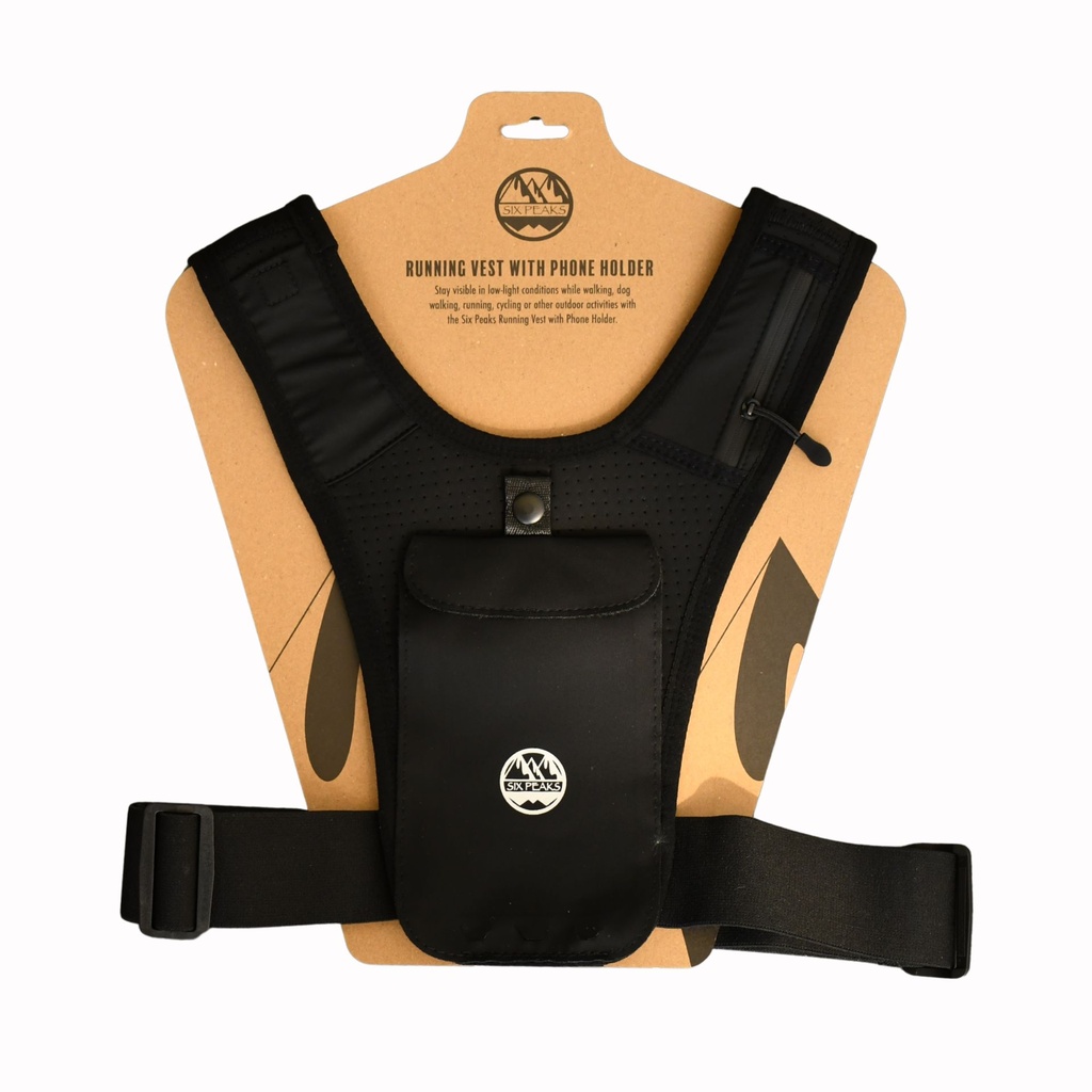 Six Peaks Running Vest with Phone Holder