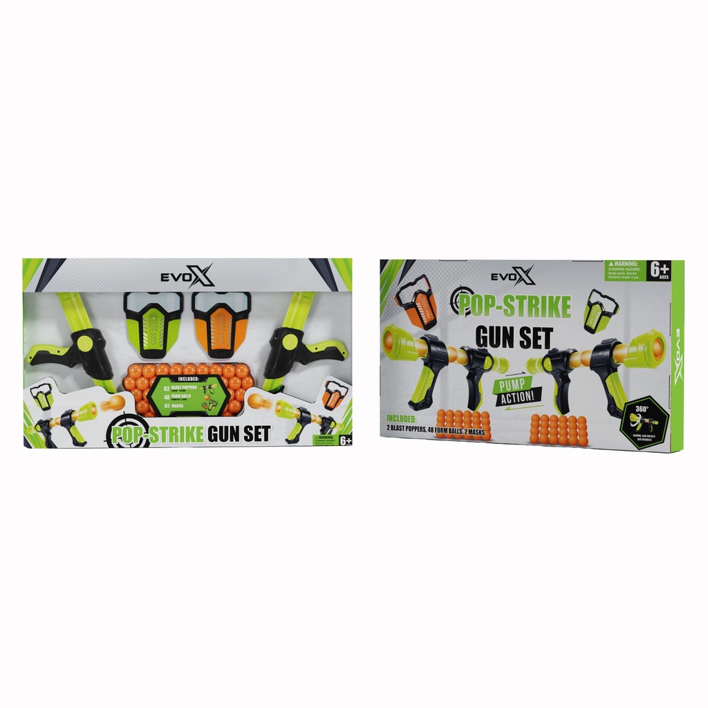 Evo-X Pop-Strike Gun Set