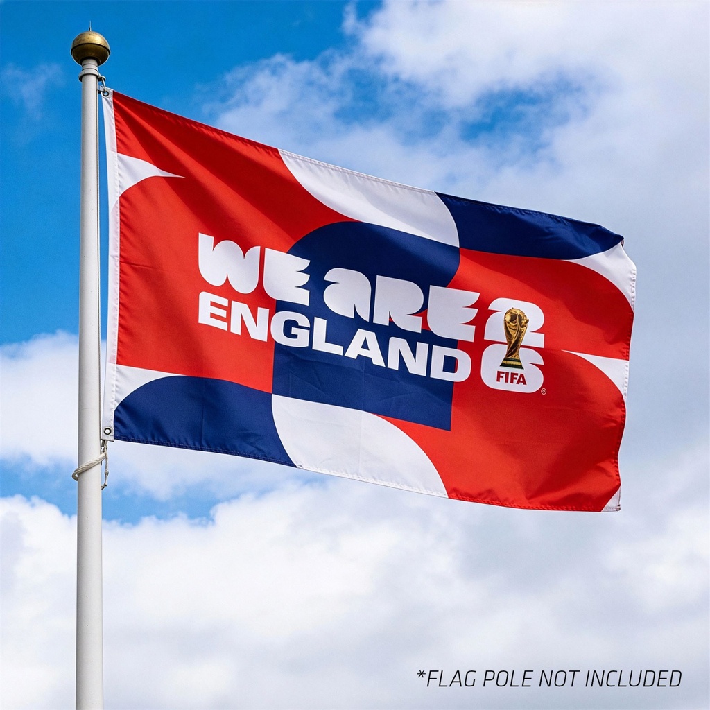 Team Merchandise FWC26 5ft x 3ft England Flag