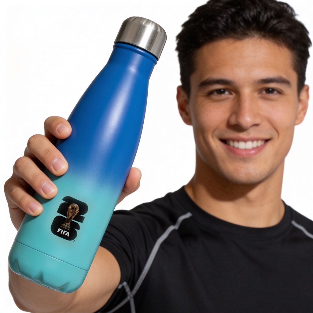 Team Merchandise FWC26 500ml Thermal Flask - Fade
