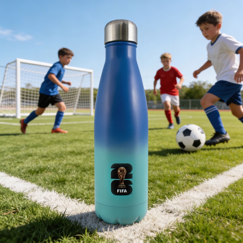 Team Merchandise FWC26 500ml Thermal Flask - Fade