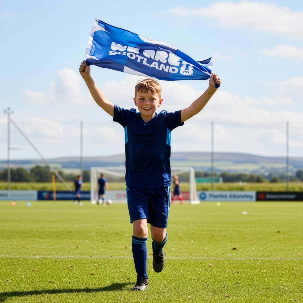 Team Merchandise FWC26 5ft x 3ft Scotland Flag