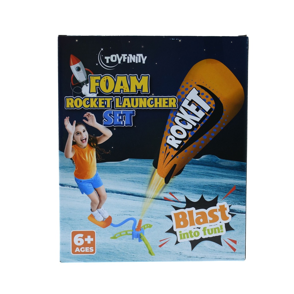 Toyfinity Foam Rocket Launcher Set
