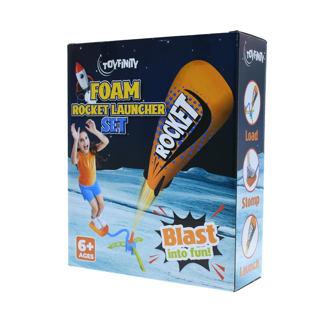 Toyfinity Foam Rocket Launcher Set