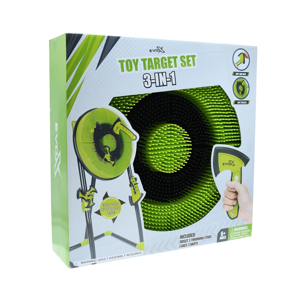 Evo-X 3-In-1 Toy Target Set