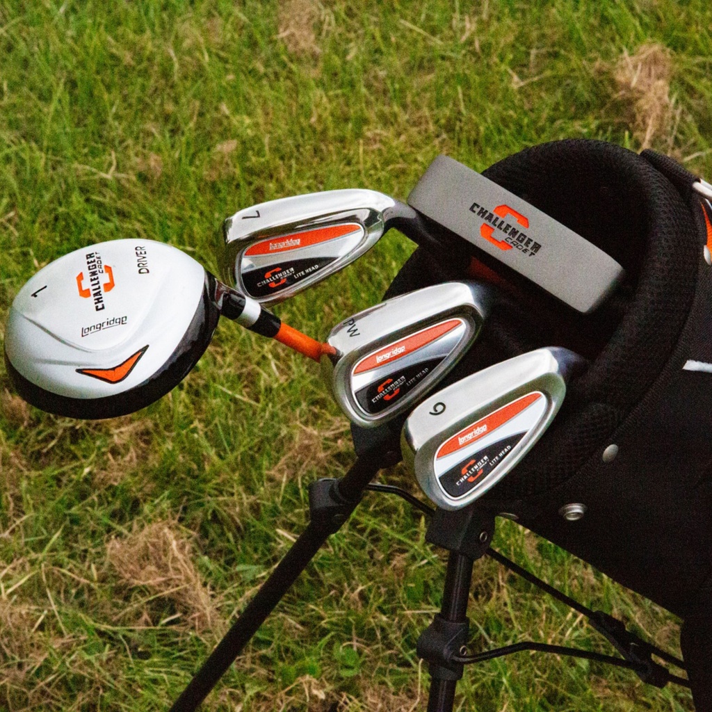 Longridge Junior Challenger Package Age 8+ - 5 RH Clubs