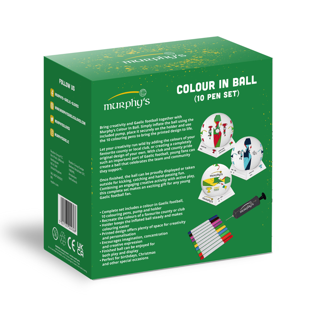 Murphy's Colour In Ball (10 Pen Set)