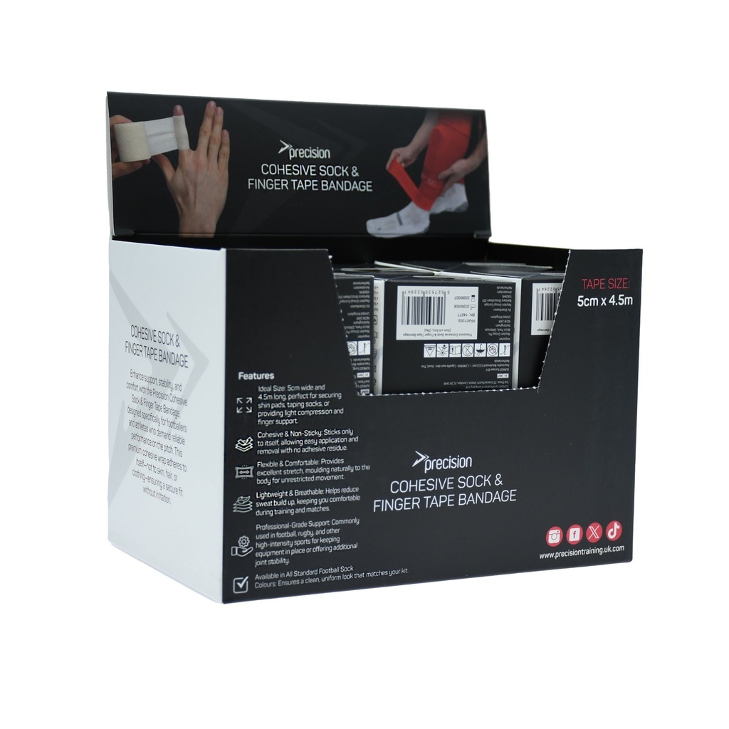Precision Cohesive Sock & Finger Tape Bandage