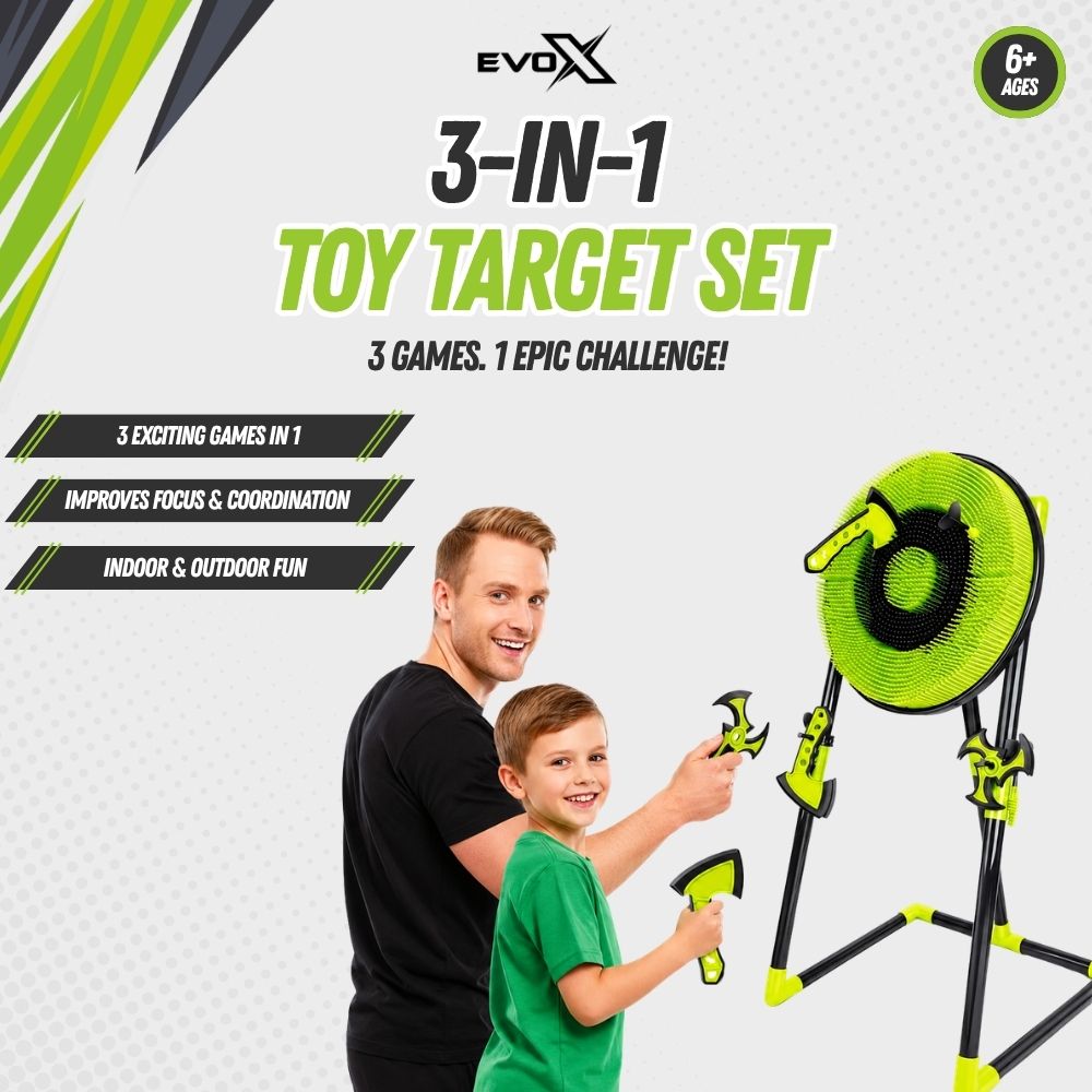 Evo-X 3-In-1 Toy Target Set