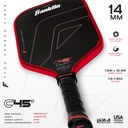 Franklin C45° Carbon Dynasty Series Pickleball Paddle