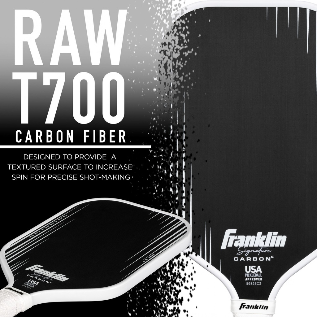 Franklin Signature Carbon Elongated Series Pickleball Paddle