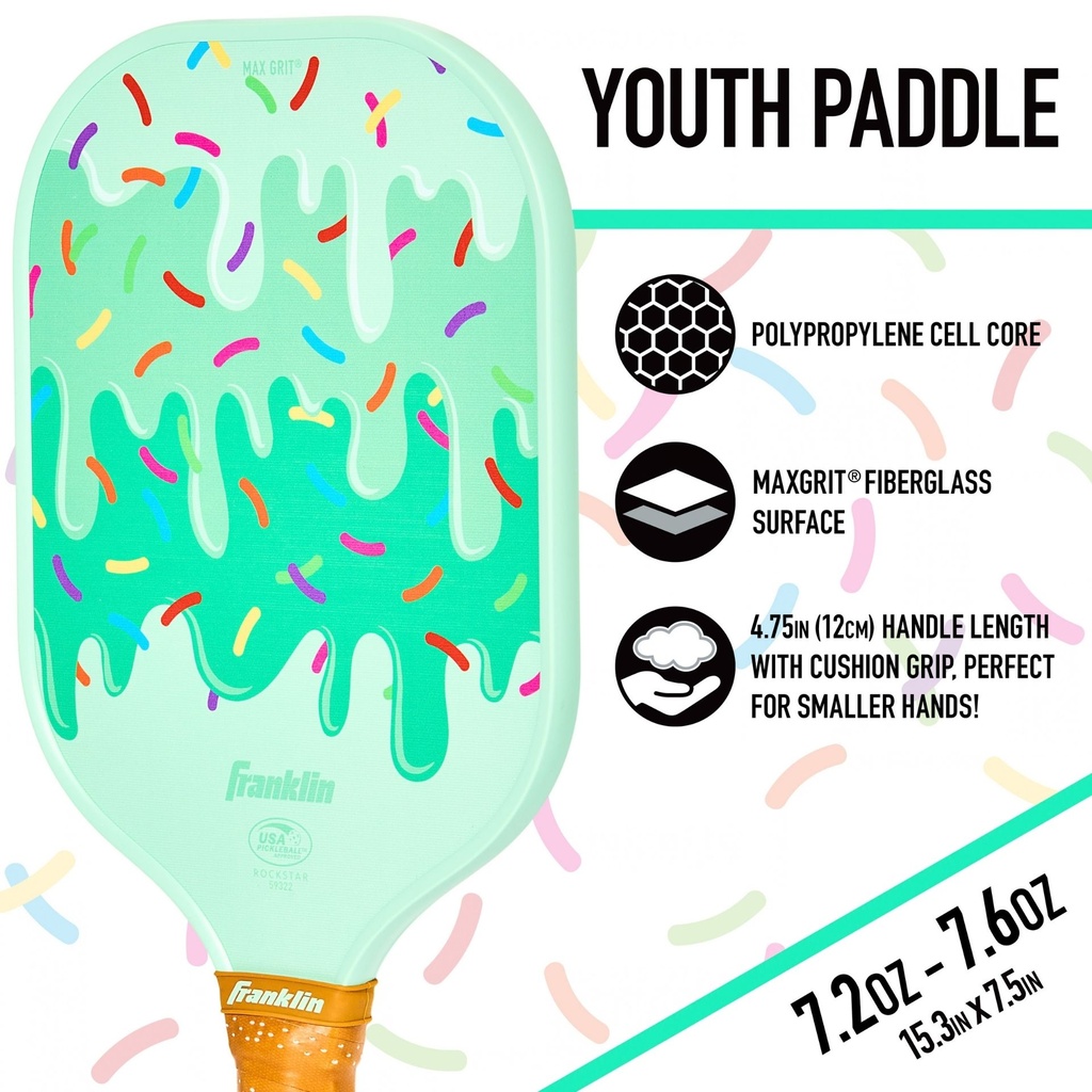 Franklin Youth Rockstar Pickleball Paddle