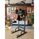 Urban Fitness Power Tower Adjustable Pull Up Station