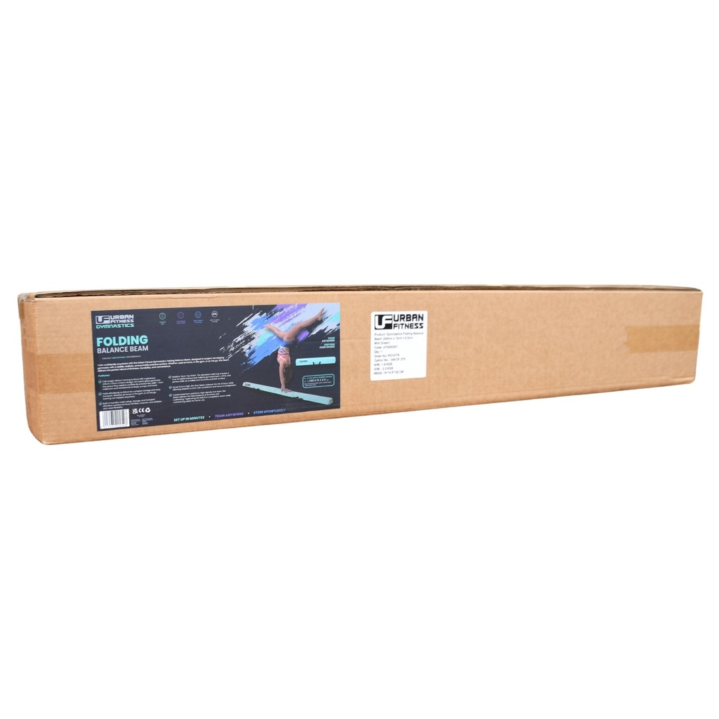 Urban Fitness Gymnastics Folding Balance Beam