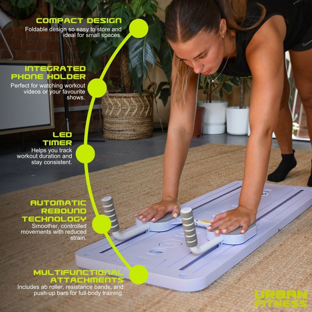 Urban Fitness multifunctional Pilates Reformer Board