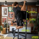 Urban Fitness Power Tower Adjustable Pull Up Station