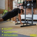 Urban Fitness Power Tower Adjustable Pull Up Station
