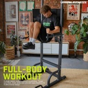 Urban Fitness Power Tower Adjustable Pull Up Station