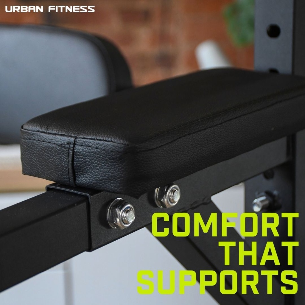 Urban Fitness Power Tower Adjustable Pull Up Station