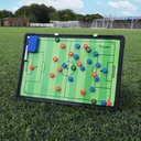 Precision Double-sided Football Pitch Tactics Board