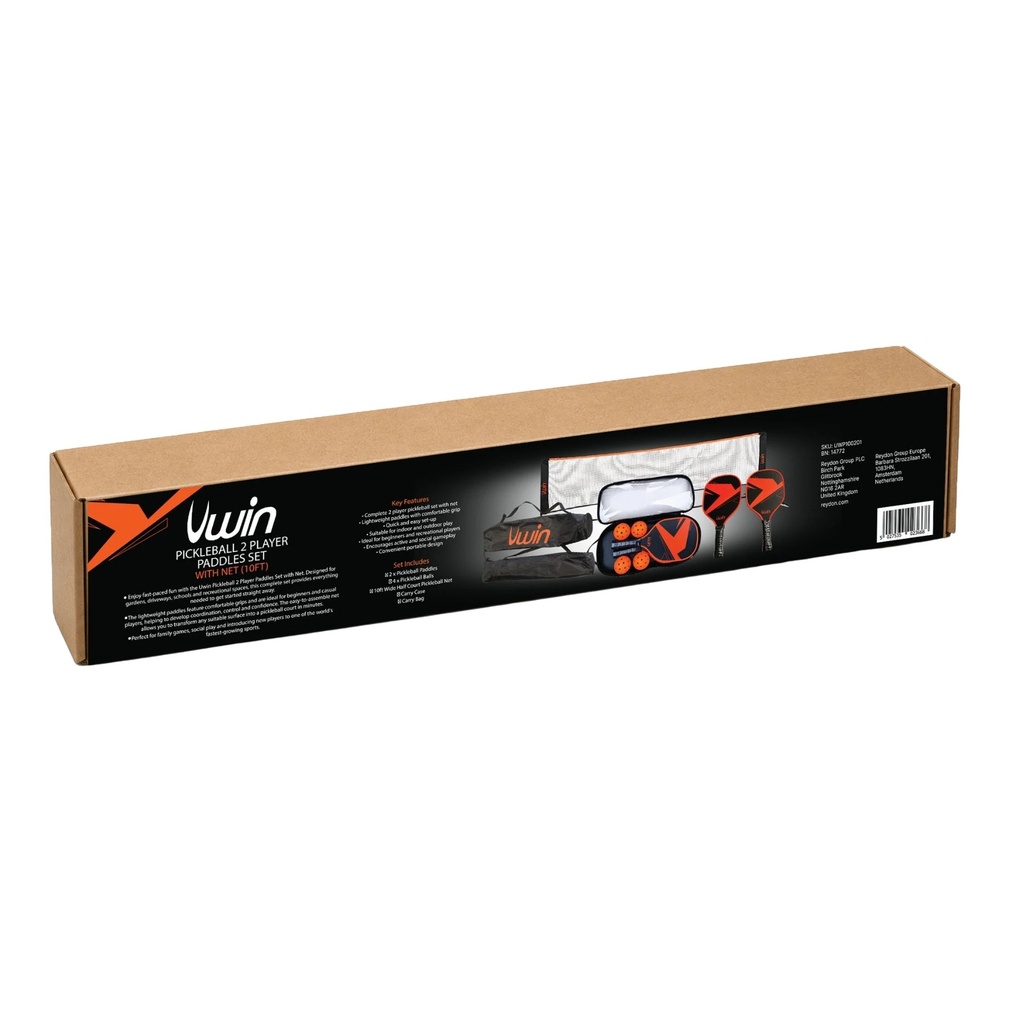 Uwin Pickleball 2 Player Paddles Set