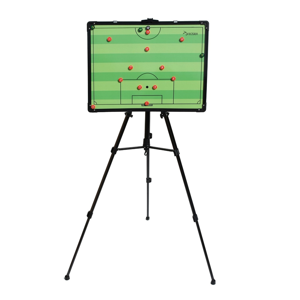 Precision Double-sided Football Pitch Tactics Board With Stand