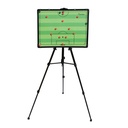 Precision Double-sided Football Pitch Tactics Board With Stand
