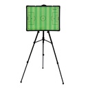 Precision Double-sided Football Pitch Tactics Board With Stand