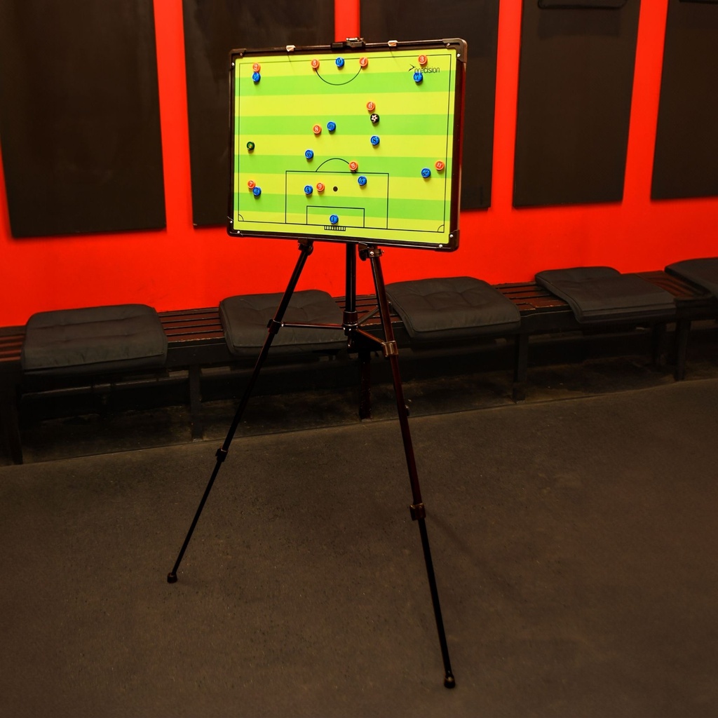 Precision Double-sided Football Pitch Tactics Board With Stand