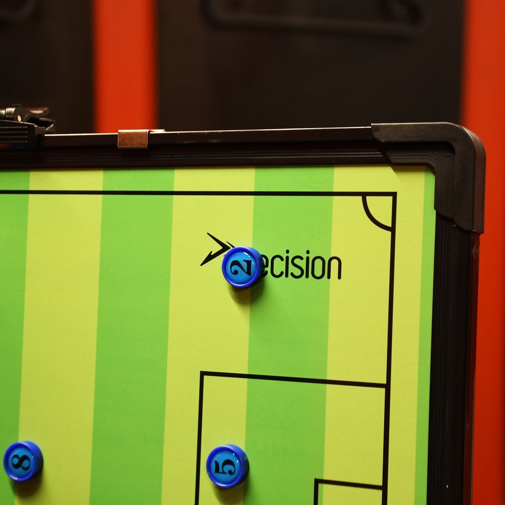 Precision Double-sided Football Pitch Tactics Board With Stand