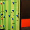Precision Double-sided Football Pitch Tactics Board With Stand