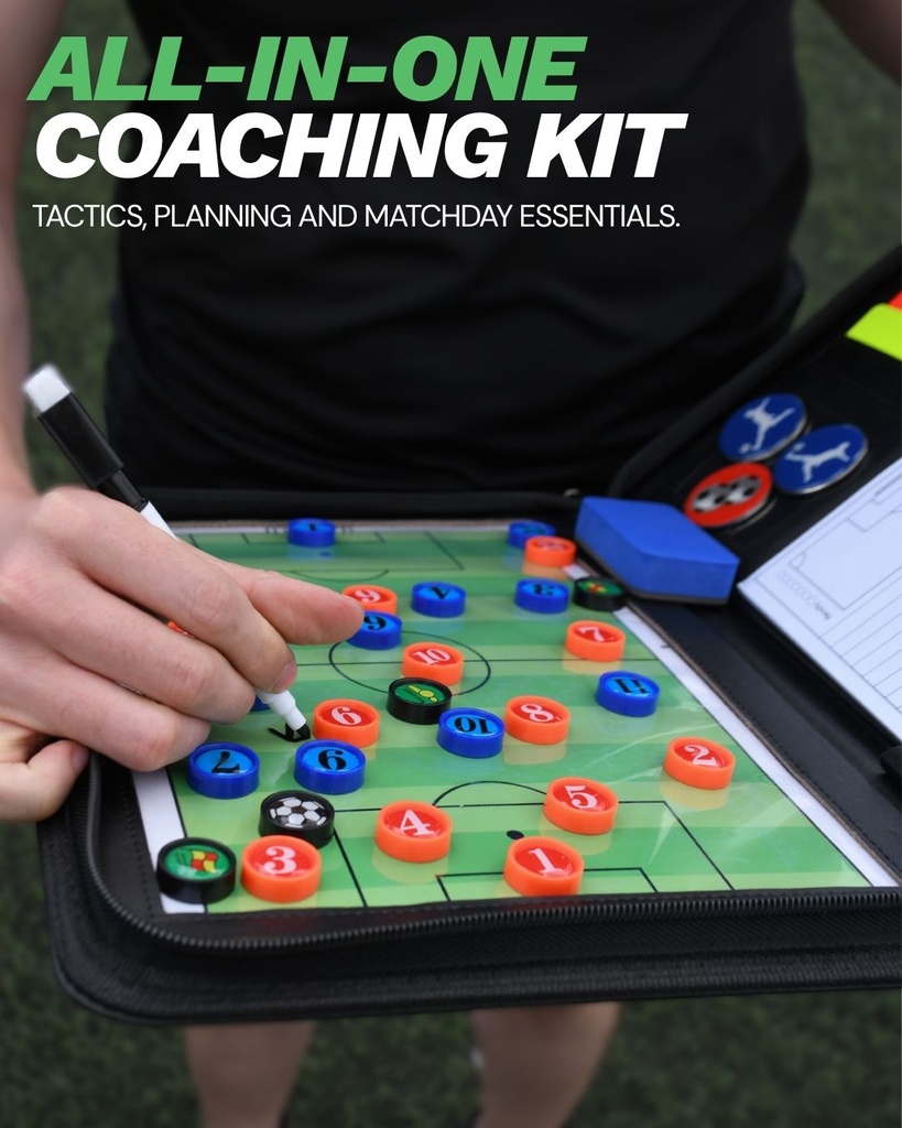 Precision Football Tactics Folder Planner