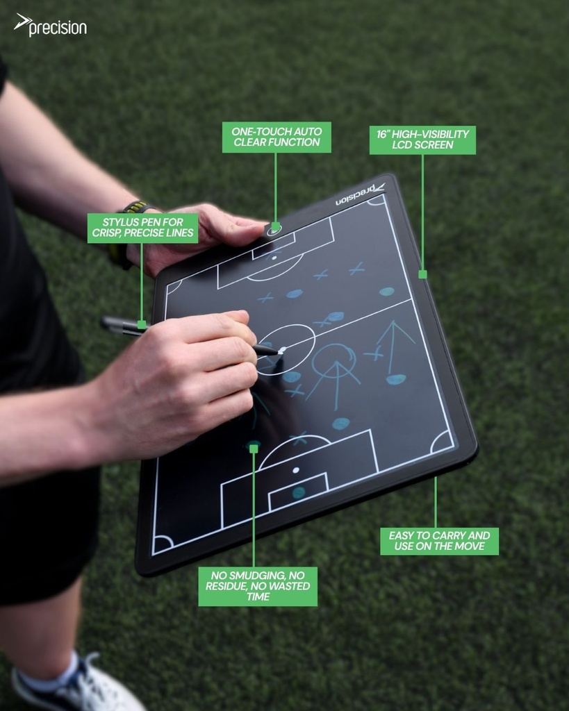 Precision LCD Football Tactics Board