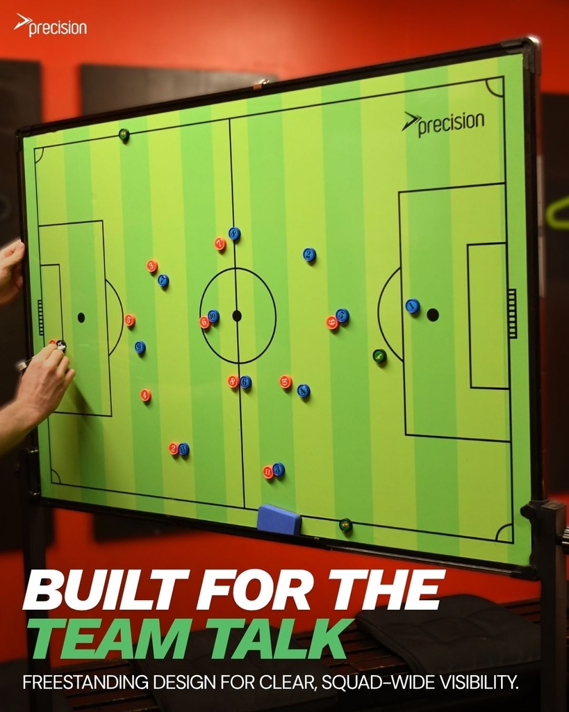 Precision Large Freestanding Football Tactics Board
